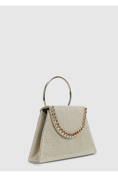 Provoq Златна дамска вечерна чанта