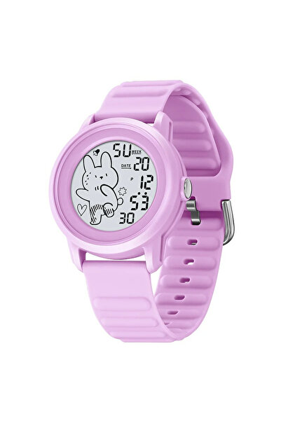 Skmei Ceas sport pentru copii, băieți și fete, cu iluminare digitală, negru, ...