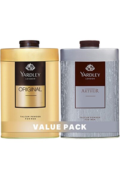 YARDLEY بودرة التلك المعطرة من لندن للجسم والرجال، عطر يدوم طوال اليوم، لا يس...
