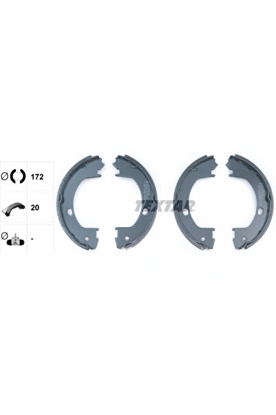 TEXTAR Set Saboti Frana Frana De Mana Chrysler 300M/Concorde/Neon Dodge Neon 2