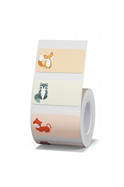 Other Etichete autocolante NIIMBOT 40*20mm ANIMALE 320 buc pentru B21/B3S/B1 ...