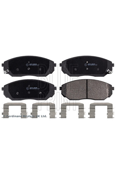 BLUE PRİNT Set Placute Frana Frana Disc Punte Fata Kia Sorento 1