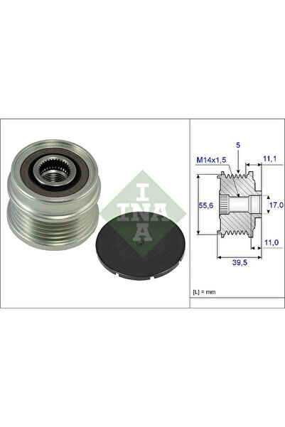 FAG Sistem Roata Libera Generator Ford Focus 2 Volvo C30/C70 2/S40 2
