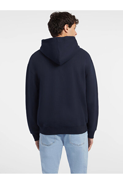 Guess Jeans Erkek Lacivert Sweatshirt M4YQ23K9V31-A71W