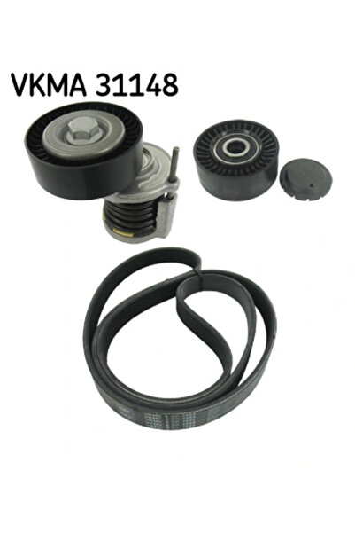 SKF Set Curea Transmisie Cu Caneluri Vw Amarok/Multivan T5/Transporter T5 Bus