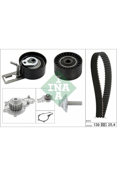 FAG Set Pompa Apa + Curea Dintata Citroen C3 2/DS3 Ds Ds 3