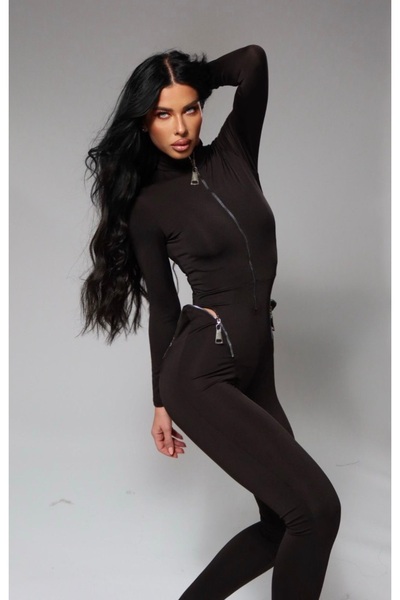 Pretty Shapewear jumpsuit with zippers