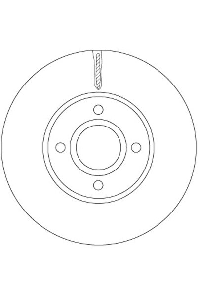 TRW Disc Frana Ford Ecosport