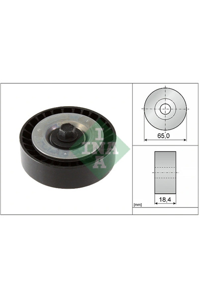 FAG Drive Belt Guide Roller Ford Galaxy 3/Kuga 2/Kuga 3 2012-2023