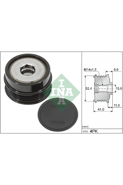 FAG Sistem Roata Libera Generator Toyota Auris/Corolla Limuzina/Porte 2