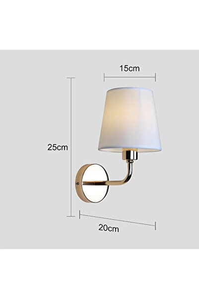 HAMER Modern single gold wall sconce E 14*1 L