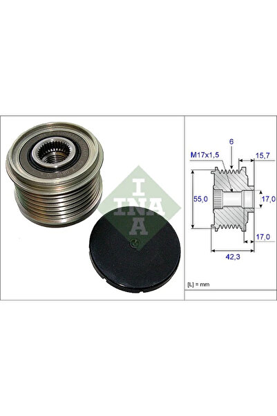 FAG Sistem Roata Libera Generator Dacia Duster/Lodgy Renault Kangoo / Grand K...