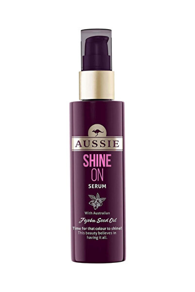 Aussie Shine On Serum 75ml With Australian Jojoba Seed Oil For Smooth And Brighter Hair