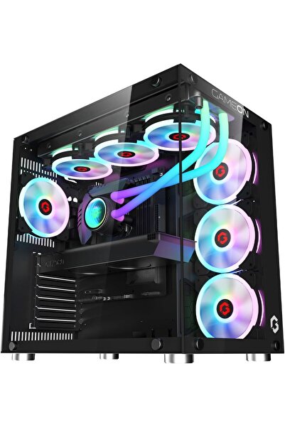 Generic Mid Tower Gaming Computer Case Emperor - Midnight I Series - Game On ...