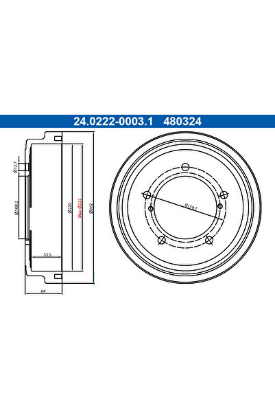 Ate Tambur Frana Suzuki Grand Vitara 1/Grand Vitara 2