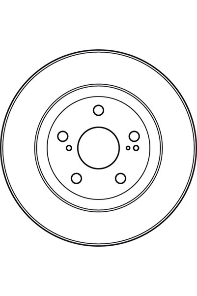 TRW Disc Frana Lexus Es Toyota Aurion/Auris/Camry Limuzina