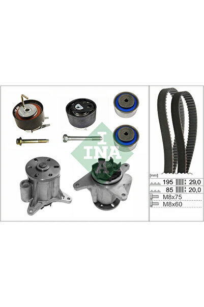 FAG Set Pompa Apa + Curea Dintata Ford Australia Territory Jaguar S-Type 2/Xf...