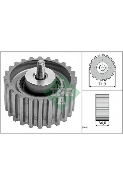 FAG Rola Ghidare/Conducere Curea Distributie Fiat Ducato Bus/Ducato Caroserie...