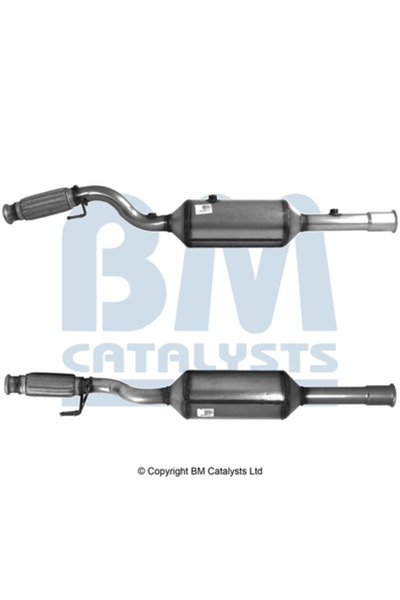 BM CATALYSTS Филтър за сажди/частици за изпускателна система Citroen C8/Jumpy...