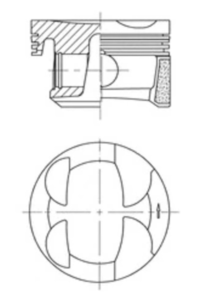 Kolbenschmidt Piston Citroen Berlingo Multispace/C3 2/C3 Picasso Mini Mini