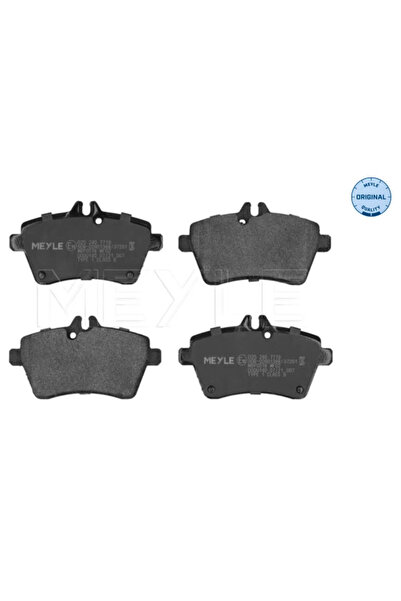 MEYLE Комплект спирачни накладки за преден мост, дискови спирачки Mercedes-Be...