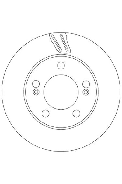 TRW Disc Frana Ssangyong Kyron/Rexton / Rexton 2/Rexton W / Rexton
