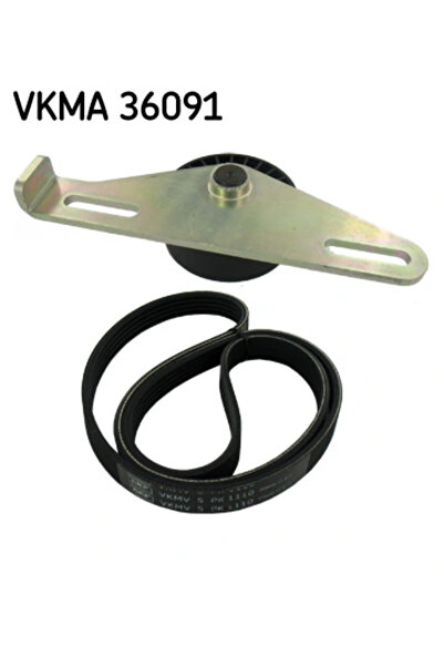 SKF Set Curea Transmisie Cu Caneluri Dacia Logan/Sandero Renault Clio 2/Clio ...