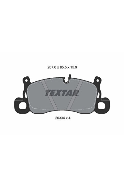 TEXTAR Set Placute Frana Frana Disc Audi Q6 Porsche Macan