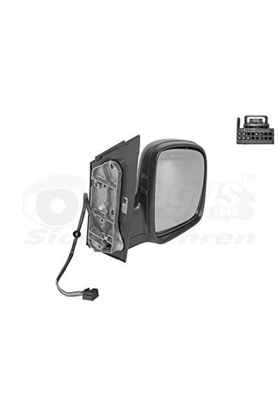 VAN WEZEL Oglinda Exterioara Dreapta Vw Caddy 3 Autoutilitara/Limuzina Spatio...