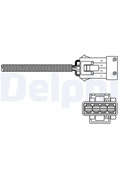 DELPHİ Ламбда сонда Citroen Berlingo / Berlingo First Microbus/C3 1/Evasion M...