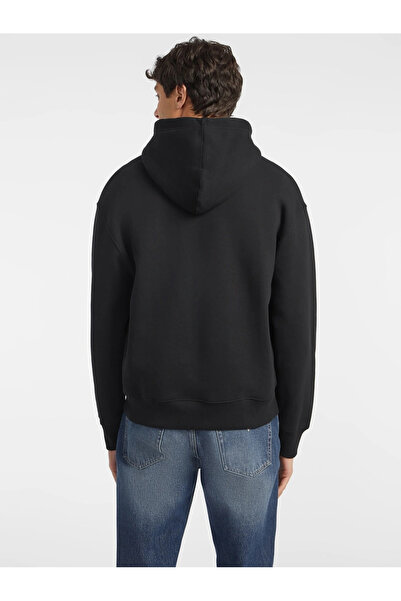 Guess Jeans Erkek Siyah Sweatshirt M4YQ23K9V31-JBLK