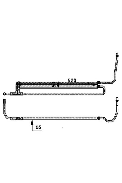MAHLE Radiator Racire Ulei Sistem Directie Bmw 5/6 Bmw (Brilliance) 5 Series
