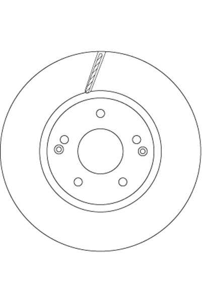 TRW Disc Frana Ssangyong Actyon 2/Actyon Sports 1/Korando