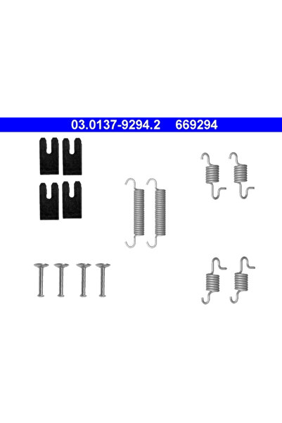 Ate Set Accesorii Saboti Frana Parcare Toyota Corolla