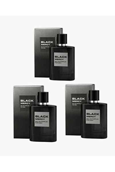 Mercy Black Parfüm 50ml 3 Adet