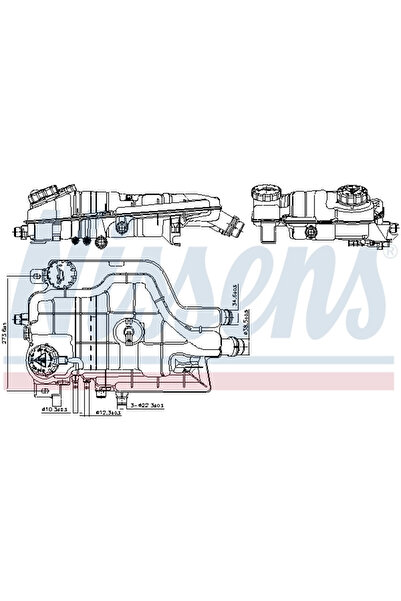Nissens Vas De Expansiune Racire Mercedes-Benz Atego 3 2013-2013