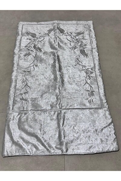 Mustgross Πολυτελές χαλί προσευχής με κέντημα – Μονό χαλί προσευχής από βελούδο & κομψό και ποιοτικό χαλί προσευχής