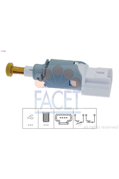 FACET Comutator Lumini Frana Renault Clio 3/Kangoo / Grand Kangoo 2/Kangoo Be...