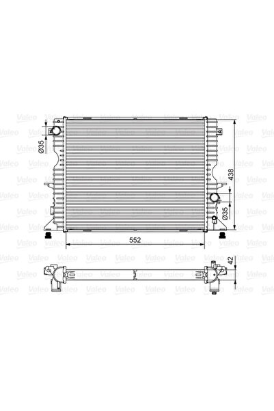 VALEO Radiator Racire Motor Land Rover Defender