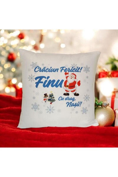 OEM Set 2 Perne Personalizate Cadou pentru Fini,''Craciun Fericit!''