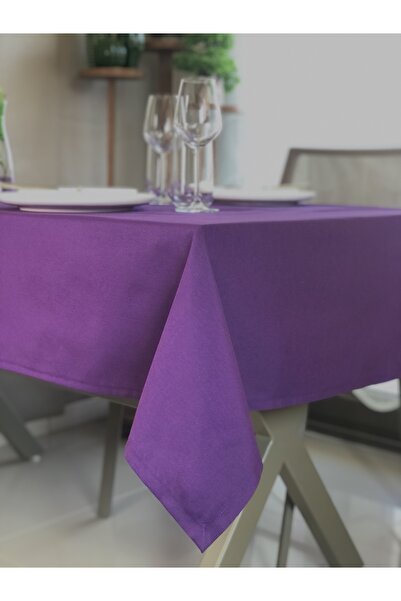 desen izmir American Service, 130 X 280 Purple Tablecloth