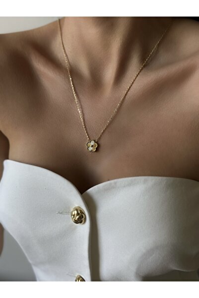 AYLAKAYA Çelik Gold Kolye