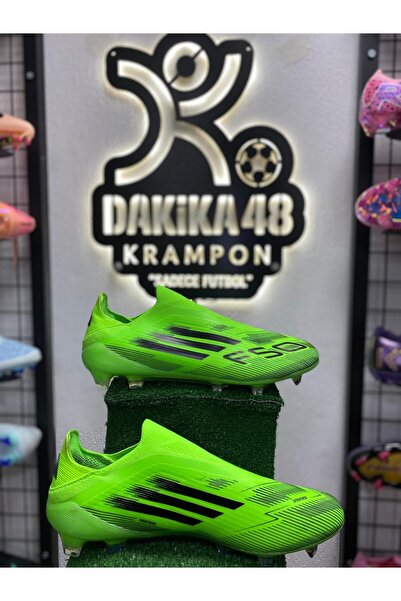 DAKİKA 48 YEŞİL SİYAH BAĞCIKSIZ FUTBOL AYAKKABISI