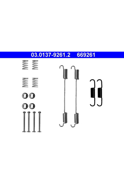 Ate Set Accesorii Sabot De Frana Fiat Doblo Autoutilitara/Limuzina Spatioasa/...