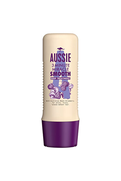 Aussie 3 Minute Miracle Smooth Hair Conditioner For Deep Treatment 250ml