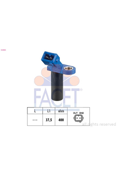 FACET Senzor Impulsuri Arbore Cotit Ford C-Max 2/Fiesta 4/Fiesta 5 Mazda 2