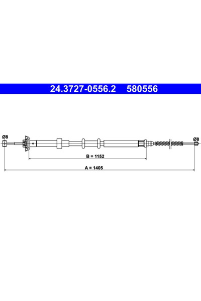 Ate Cablu Frana De Parcare Fiat Panda