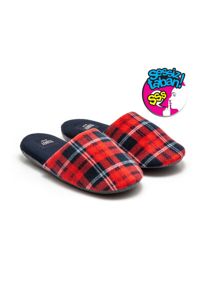 Twigy Hulk Erkek Ev Terliği Kırmızı-Lacivert 40/45