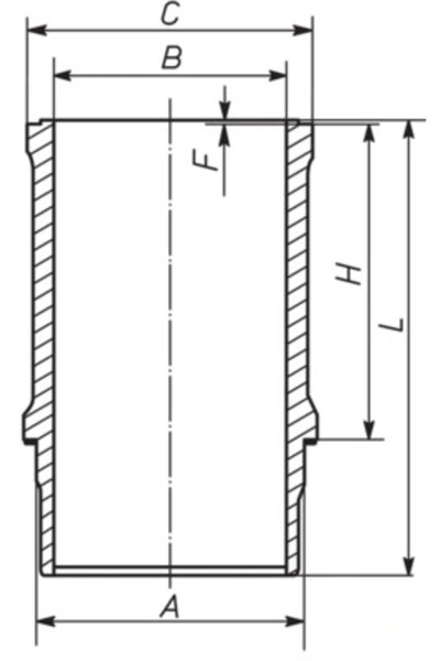 MAHLE Camasa Cilindru Scania 4 - Series/G 1/K - Series