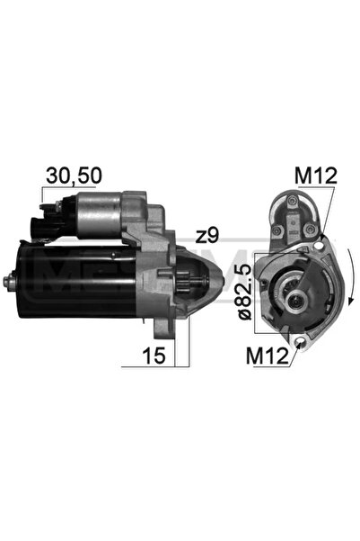 ERA Starter Audi A6 C6 Avant (4f5) 2005-2011 Diesel